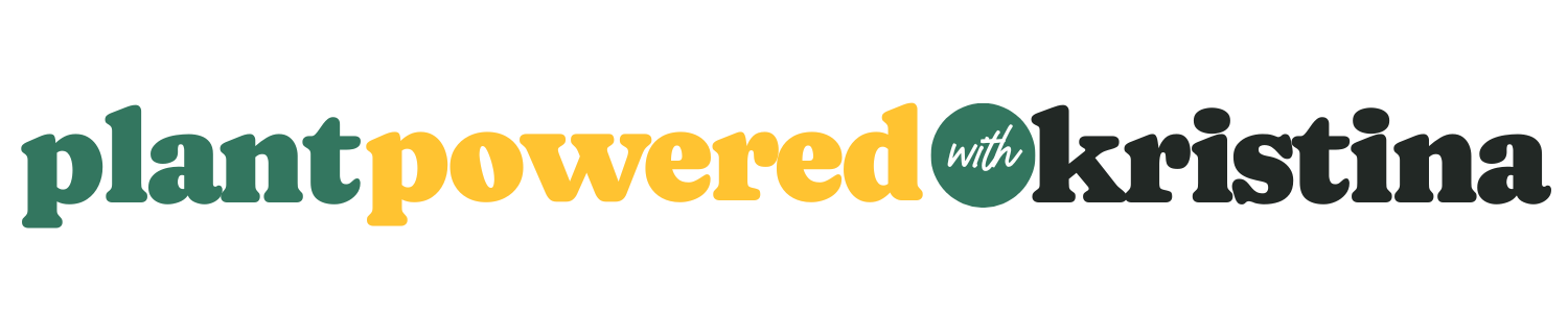 plant powered with kristina logo