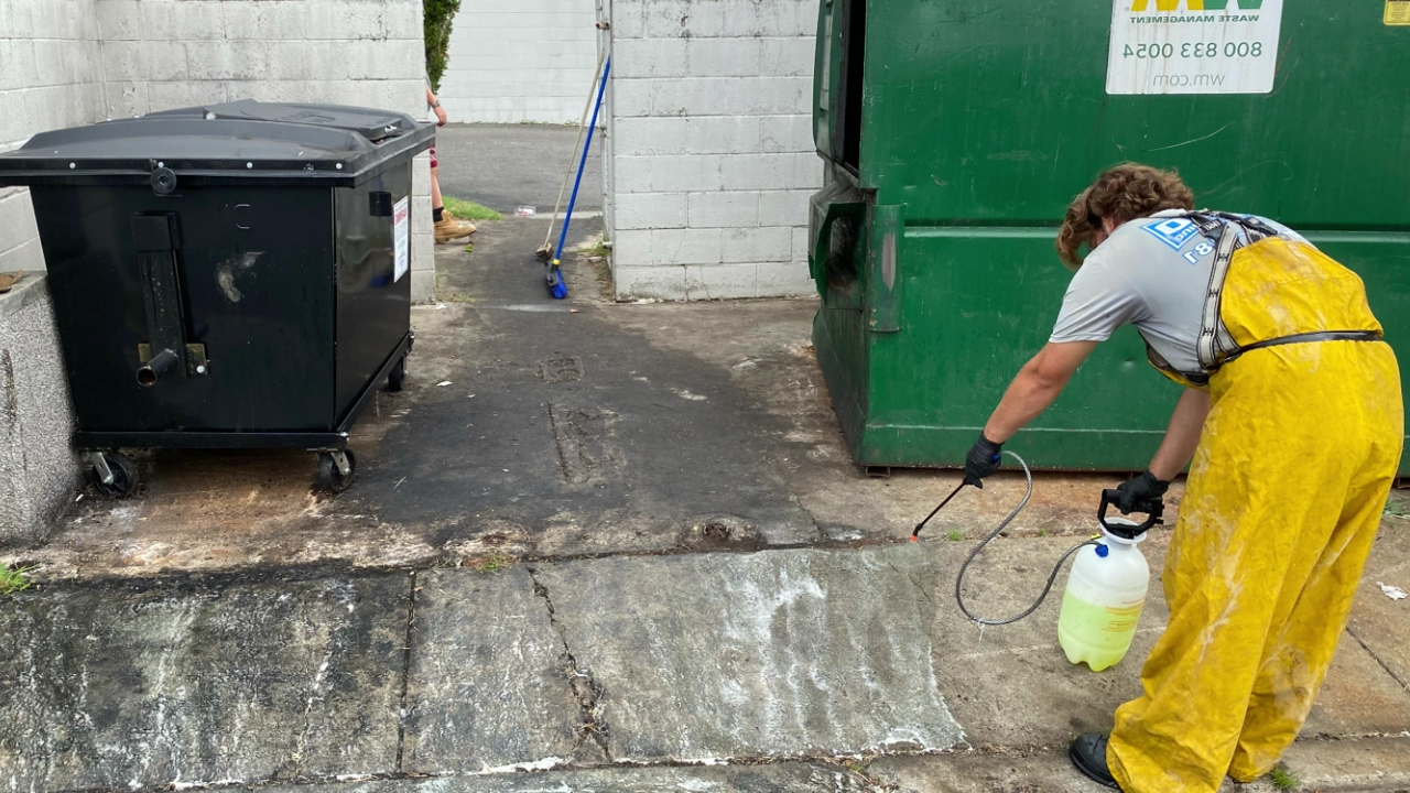 Dumpster Pad Cleaning Contract - Legal 