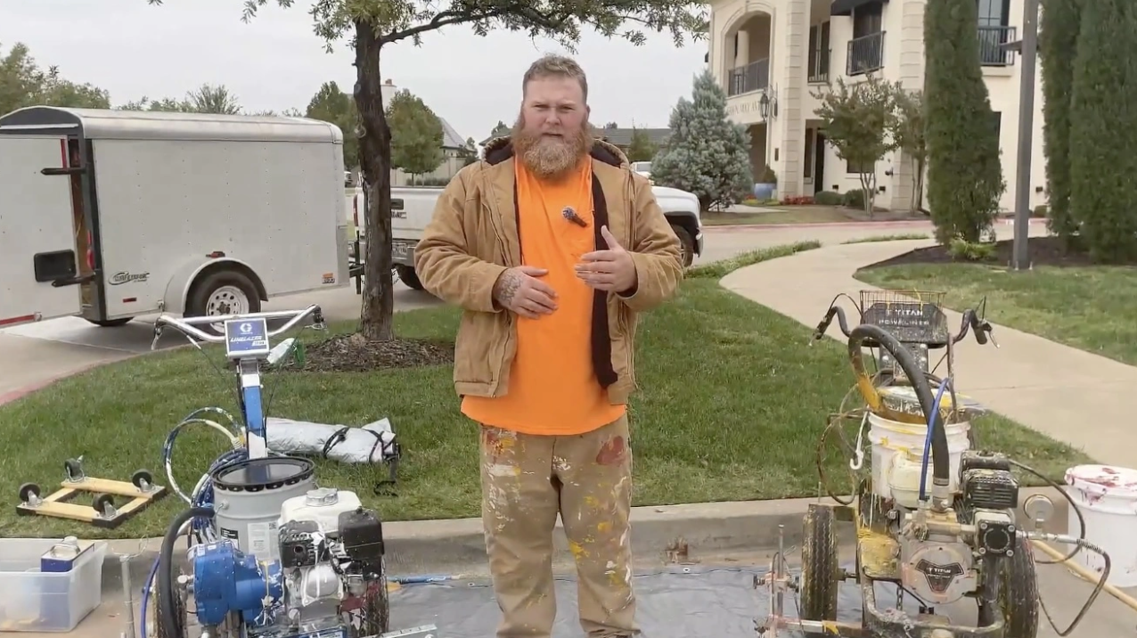 Parking Lot Line Striping Training Program