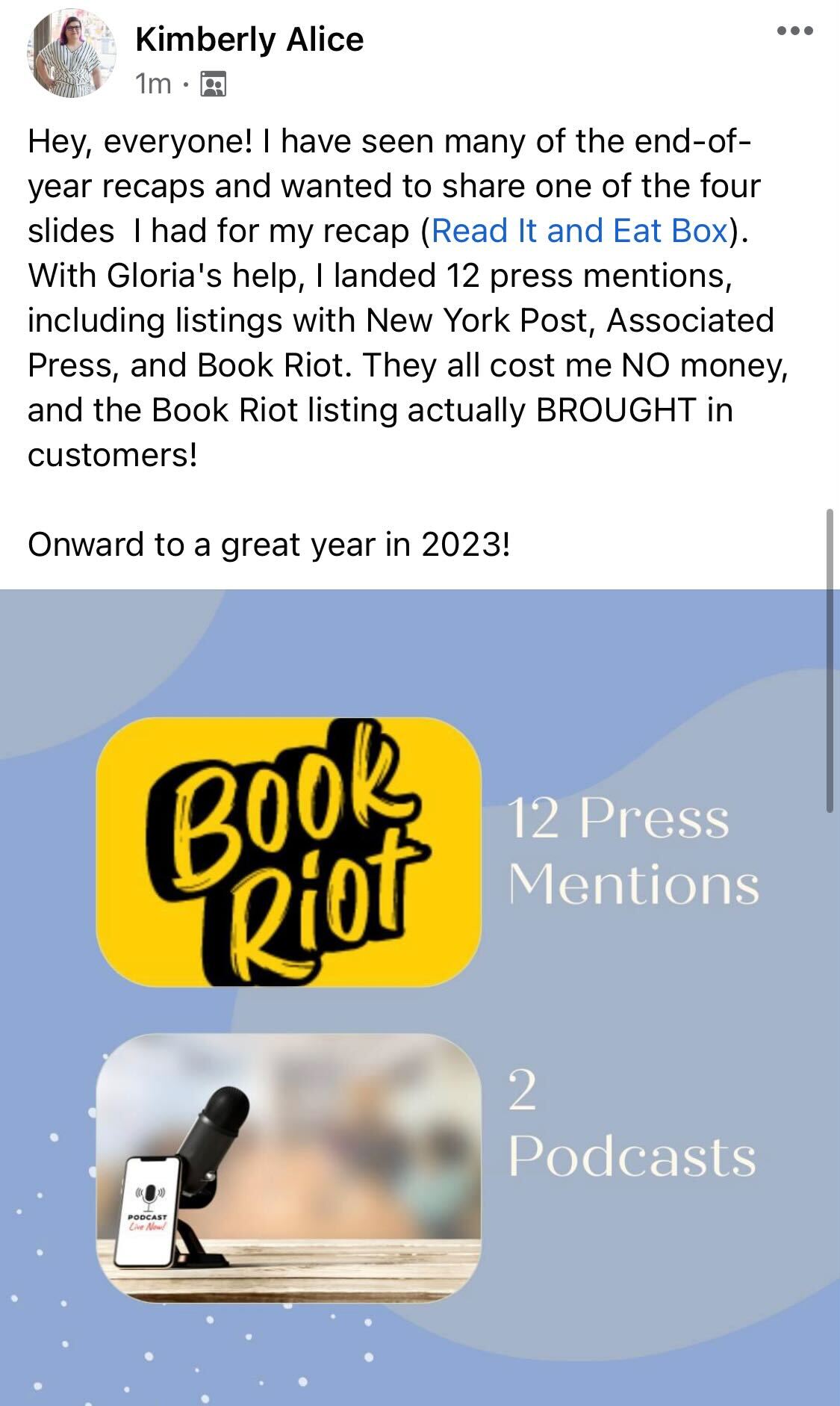 sneak peak of PR Starter Pack