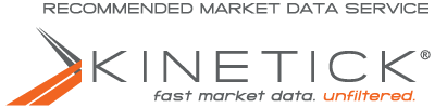 Kinetick logo – recommended unfiltered market data service for NinjaTrader platform