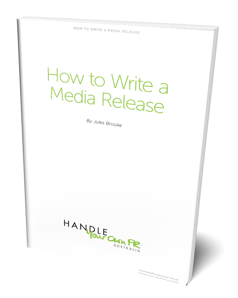 How to write a media release eBook