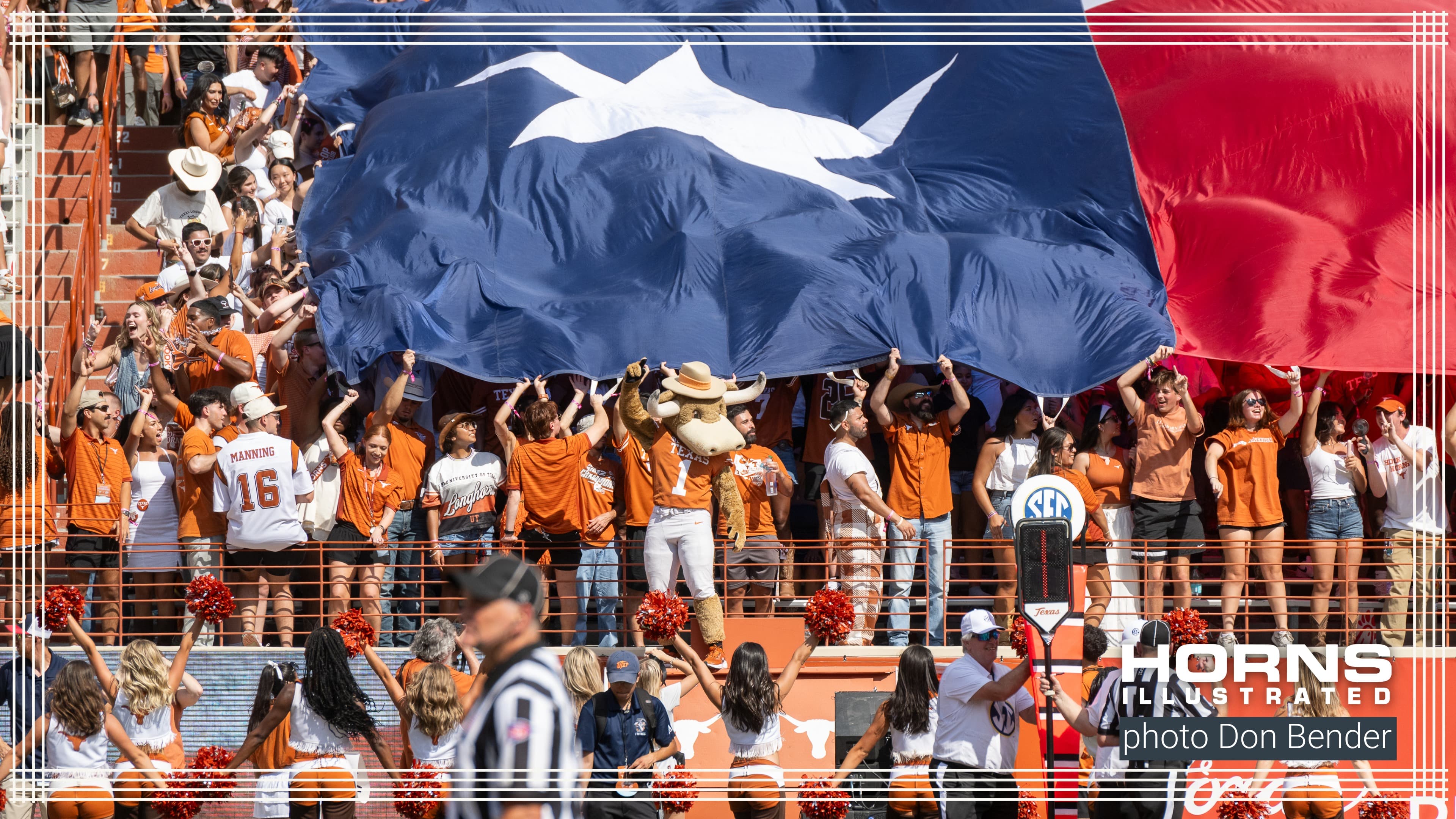 Texas Longhorns Student Section