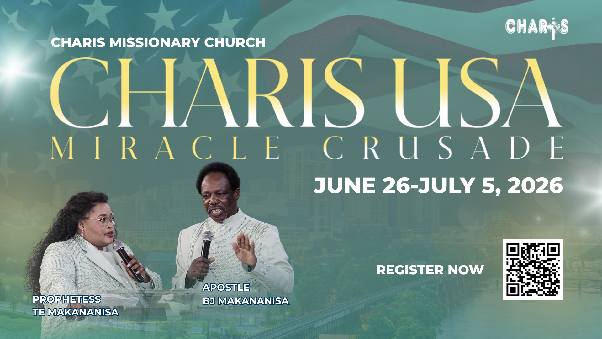 Charis USA TOUR USA 2026