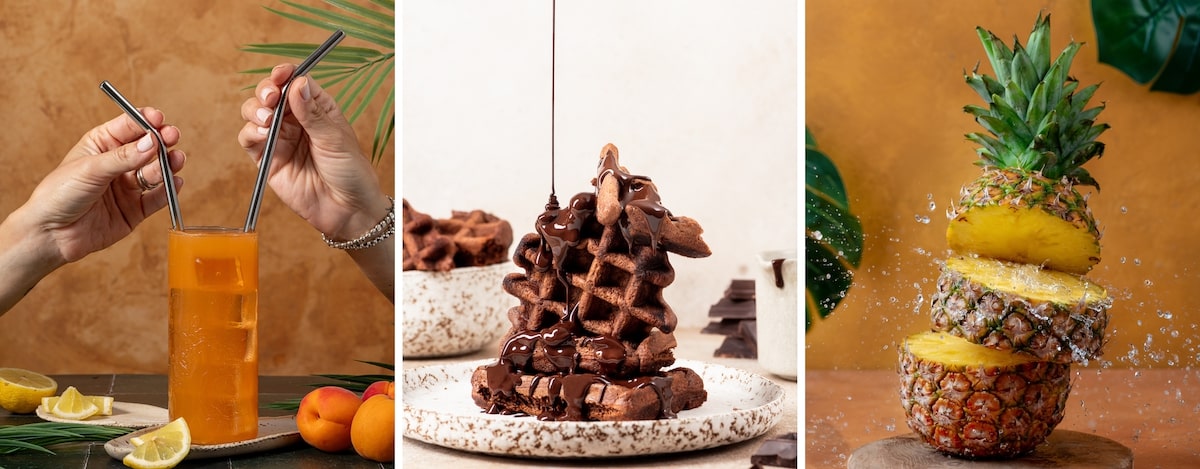 Immagini di cibo scattate con iPhone