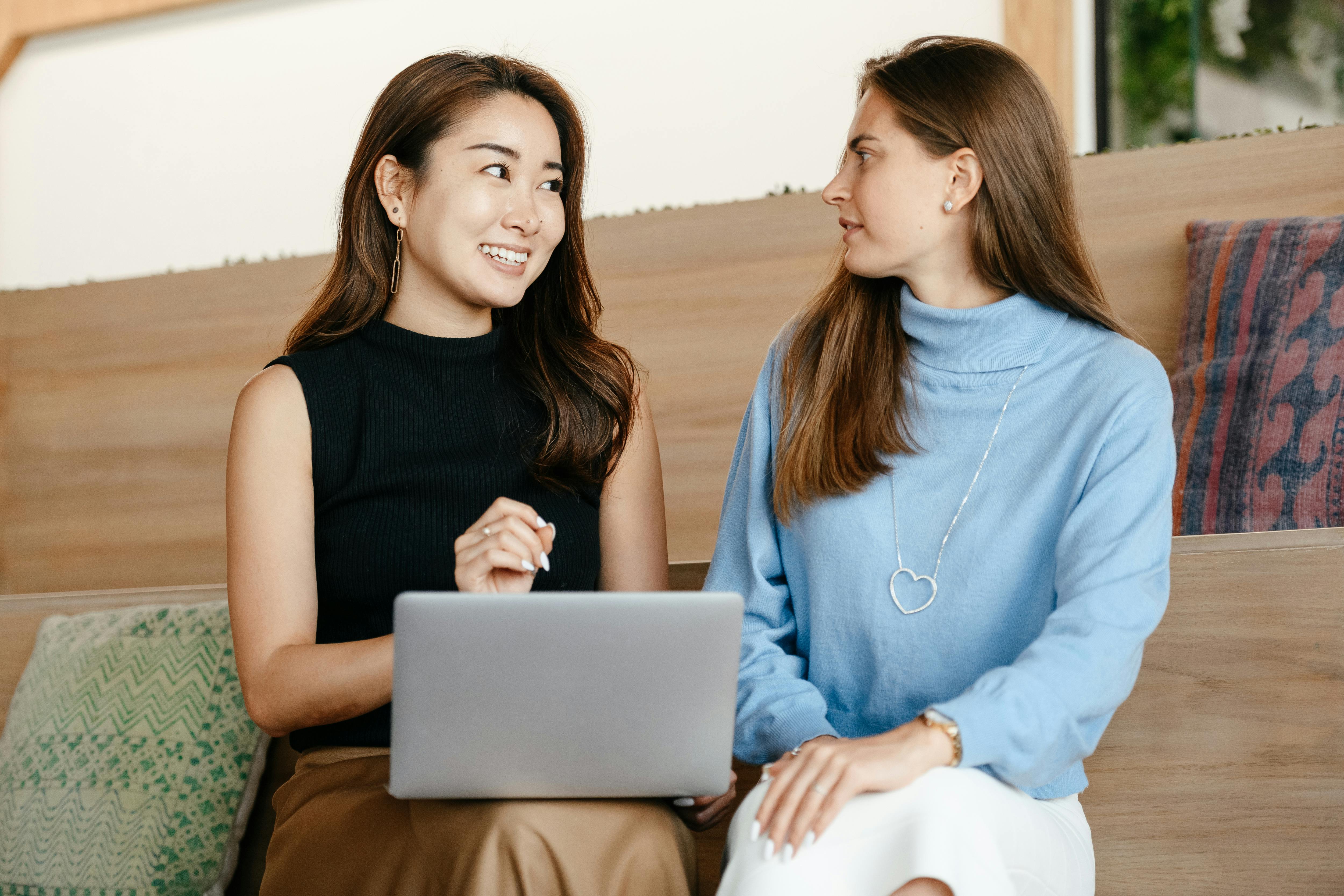 Women helping each other