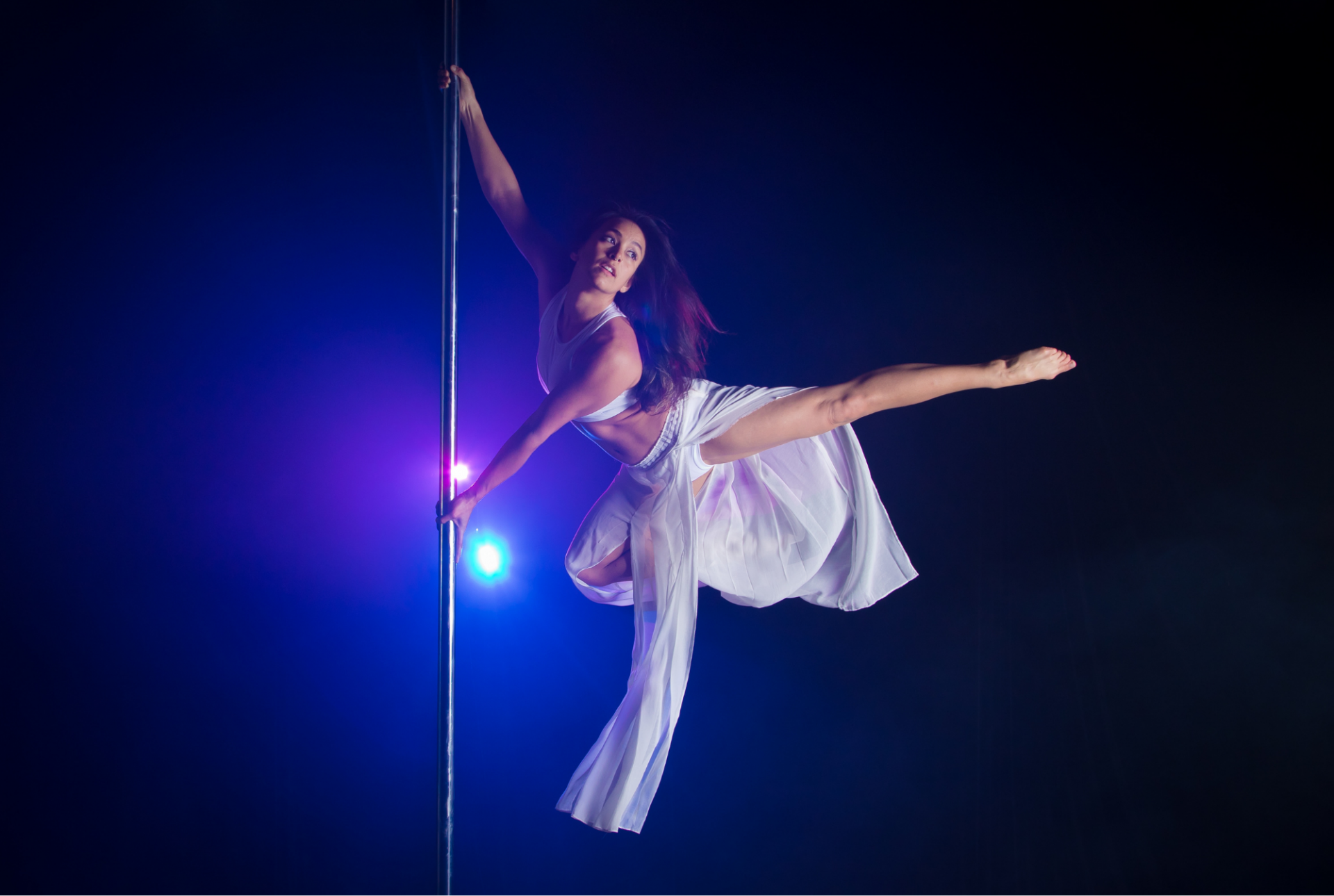 Aerial extension on pole