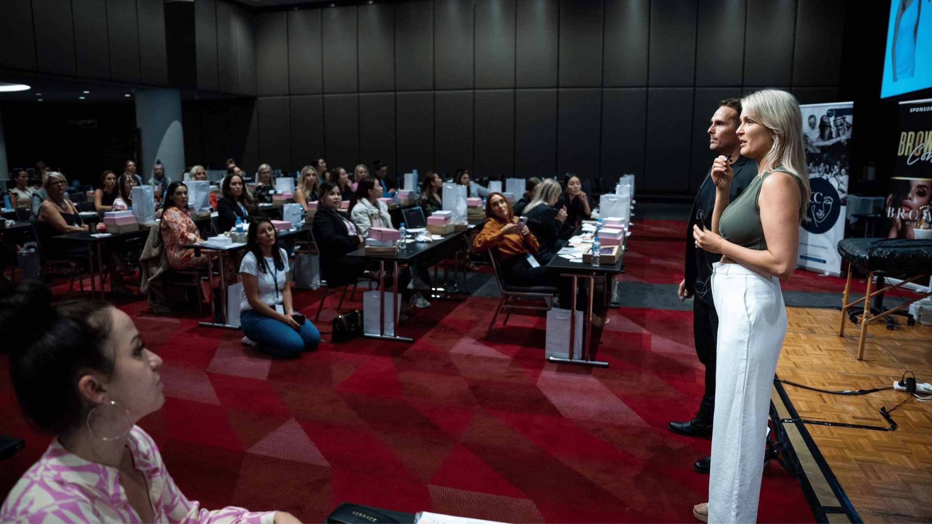 Jade Spehr speaking at Fresh Summit by Fresh Clinics