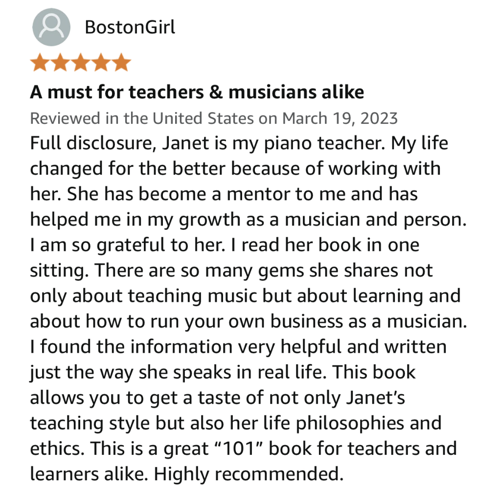 Testimonial Boston Girl