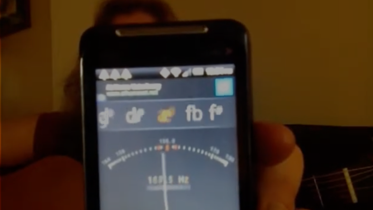 Tuning with an electric tuner