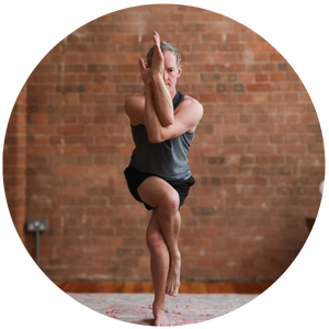 Jason in Garudasana