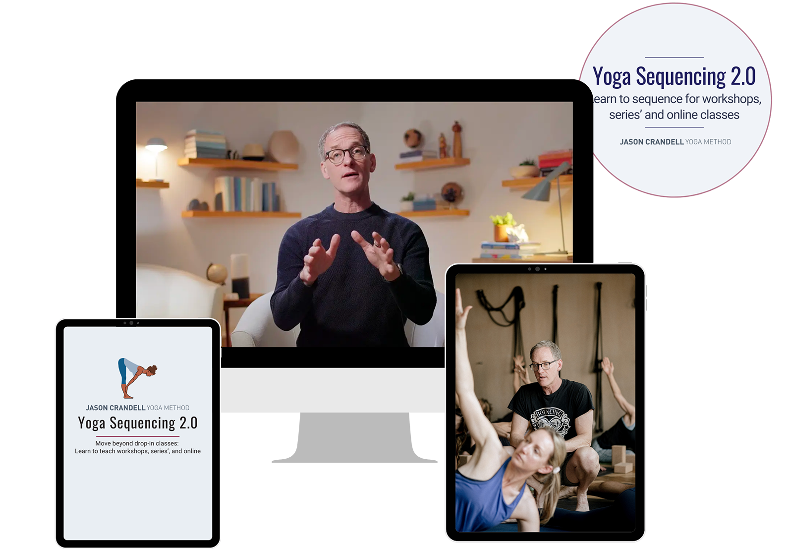 Image of Jason Crandell teaching his Sequencing 2.0 online training