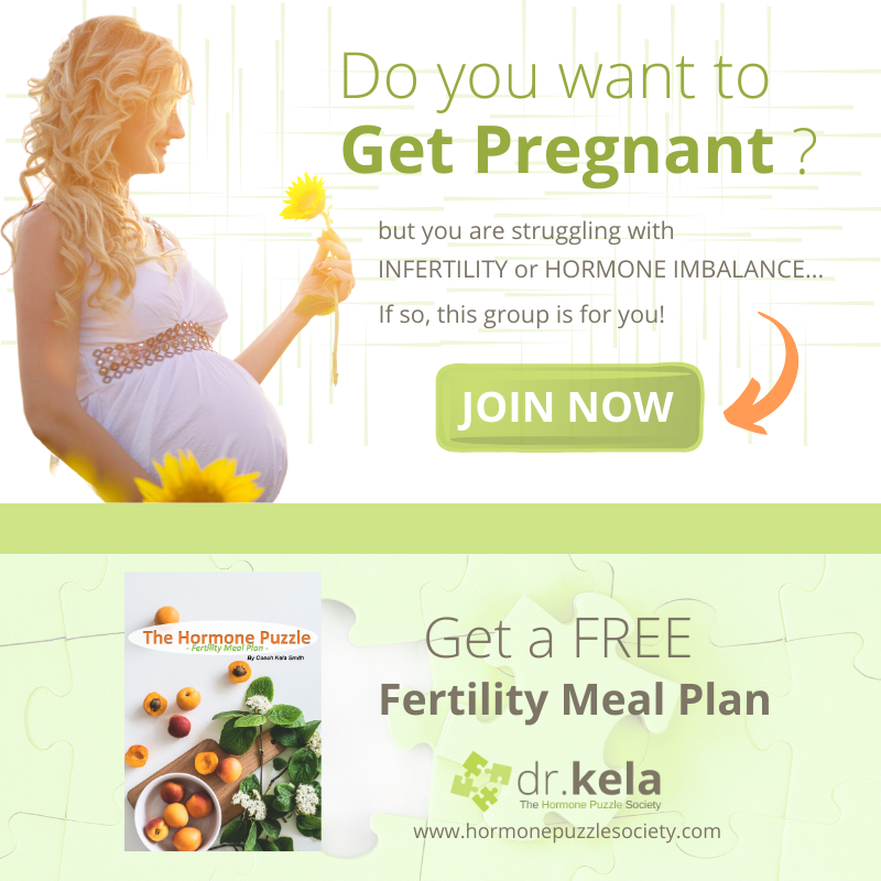 Join the Hormone Puzzle Facebook Group Banner - Coach Kela