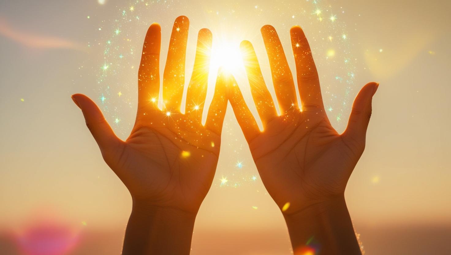 Silhouette at sunrise representing healing for empaths