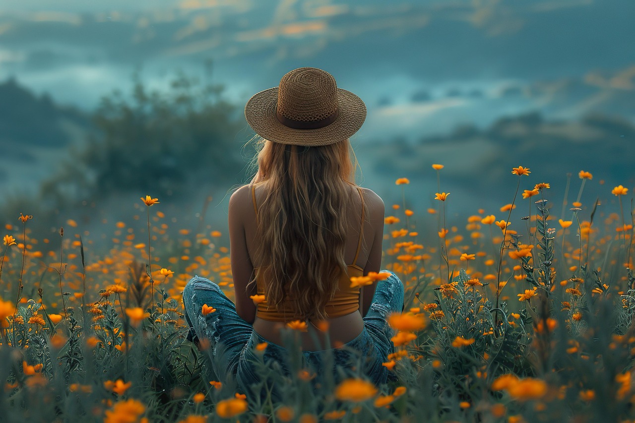 Silhouette at sunrise representing healing for empaths