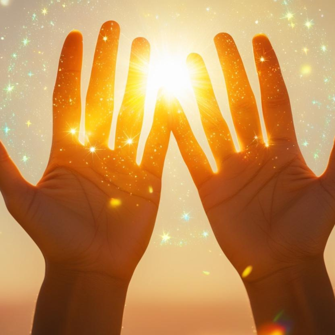 Silhouette at sunrise representing healing for empaths