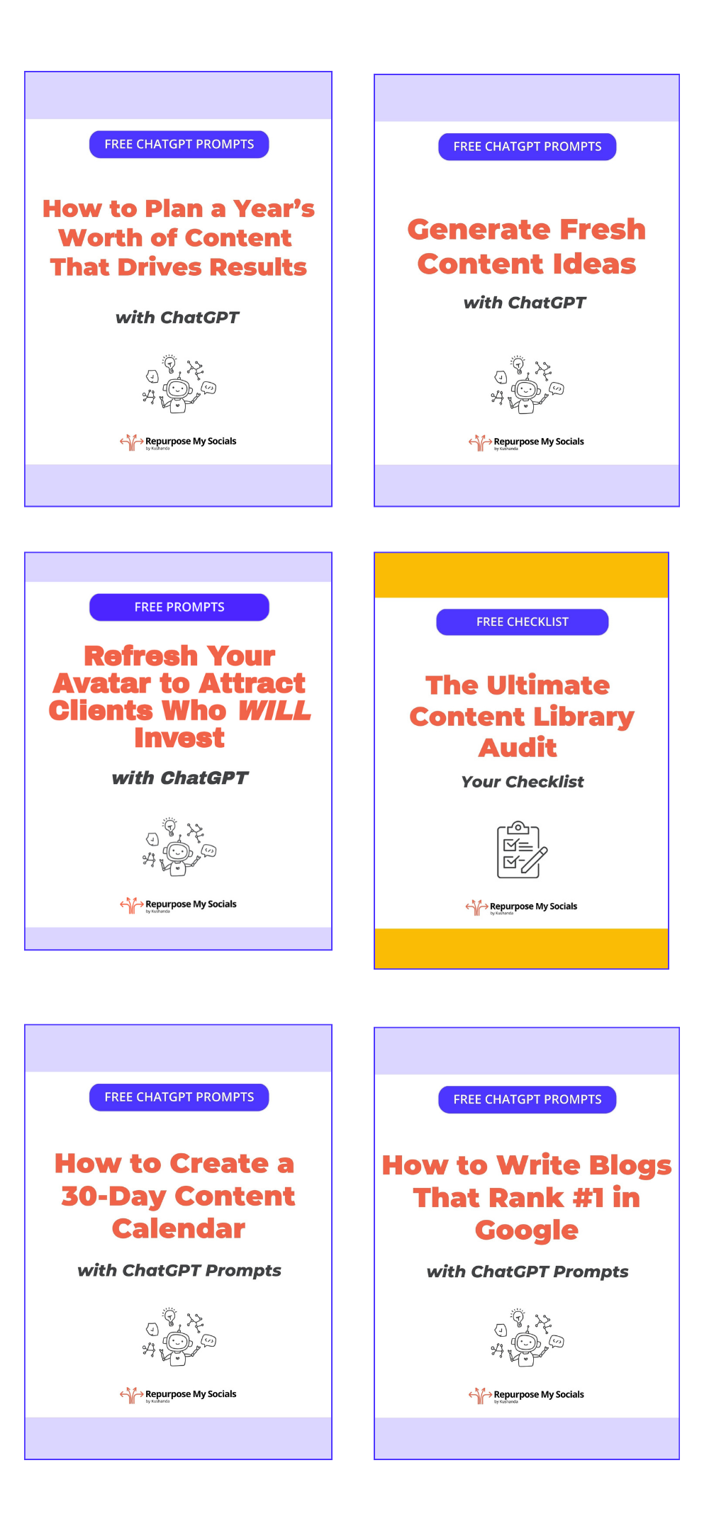 Sign up for your free guides!