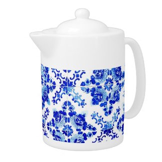 Antique Tile No.1 Teapot