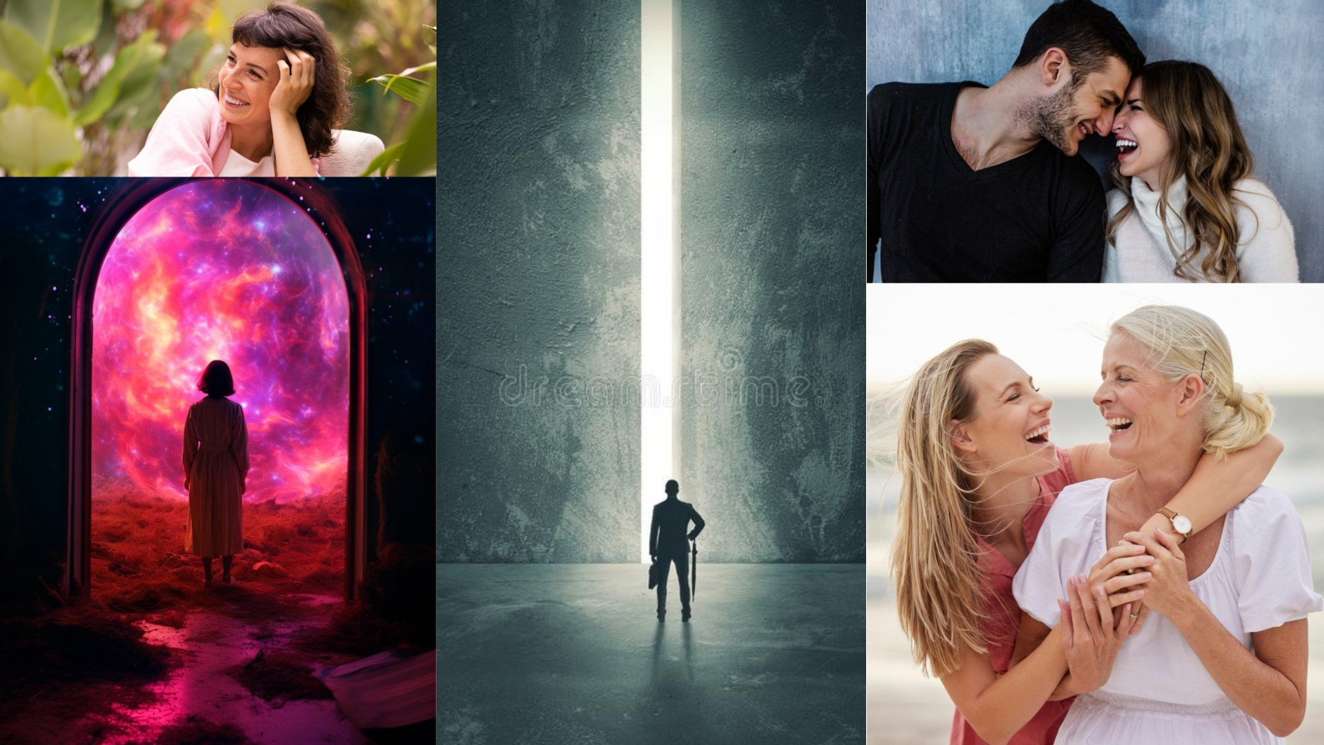 happy couple after doing energy healing_Archway 5, beyond the mind for more healing