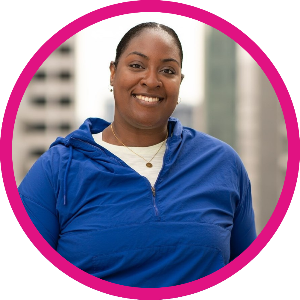 Keri Harvey is on the Big Fit Girl App