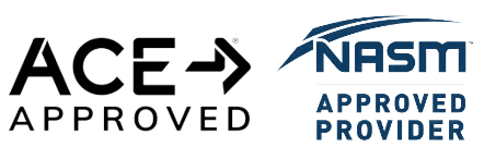ACE Approved and NASM Approved Provider