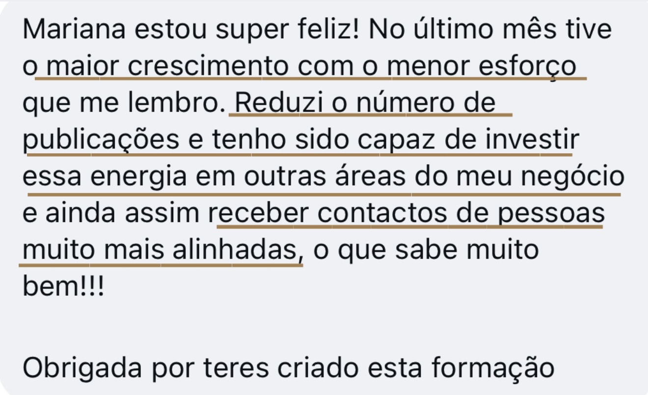 testemunho de cliente funil de vendas magnéticas