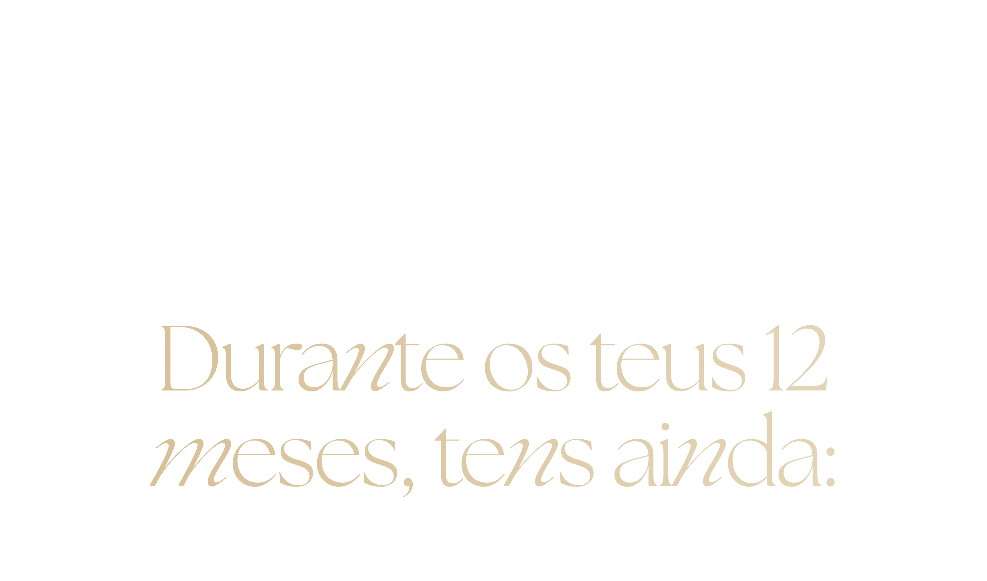durante os teus 12 meses de 8iamclub terás acesso a acompanhamento personalizado e mentoria de negócio