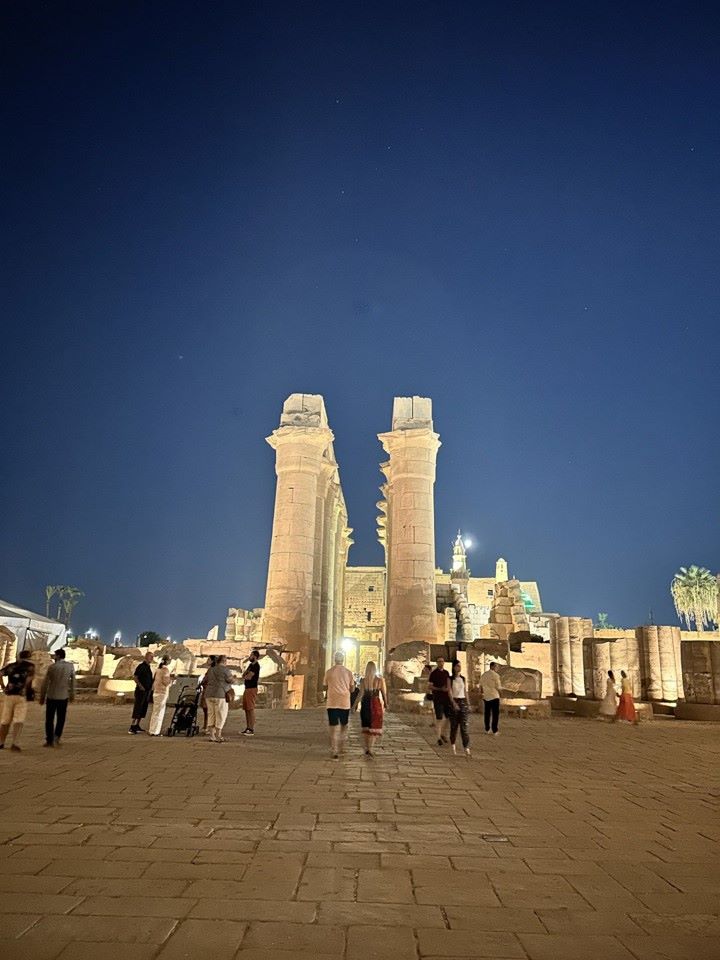 Luxor Tempel i Luxor Egypt