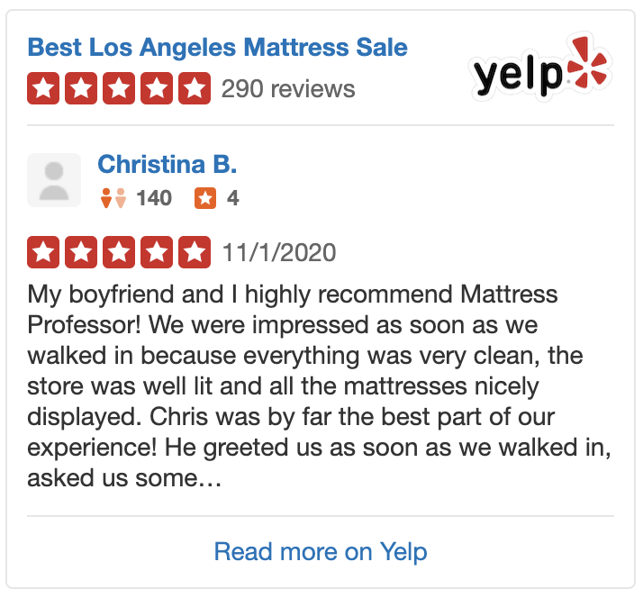 Aireloom five star review yelp