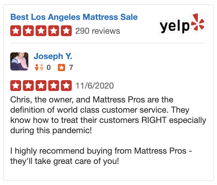 Aireloom mattress top rated review yelp