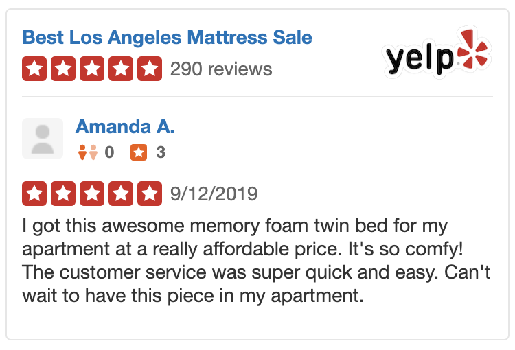 Breksta mattress top rated review yelp