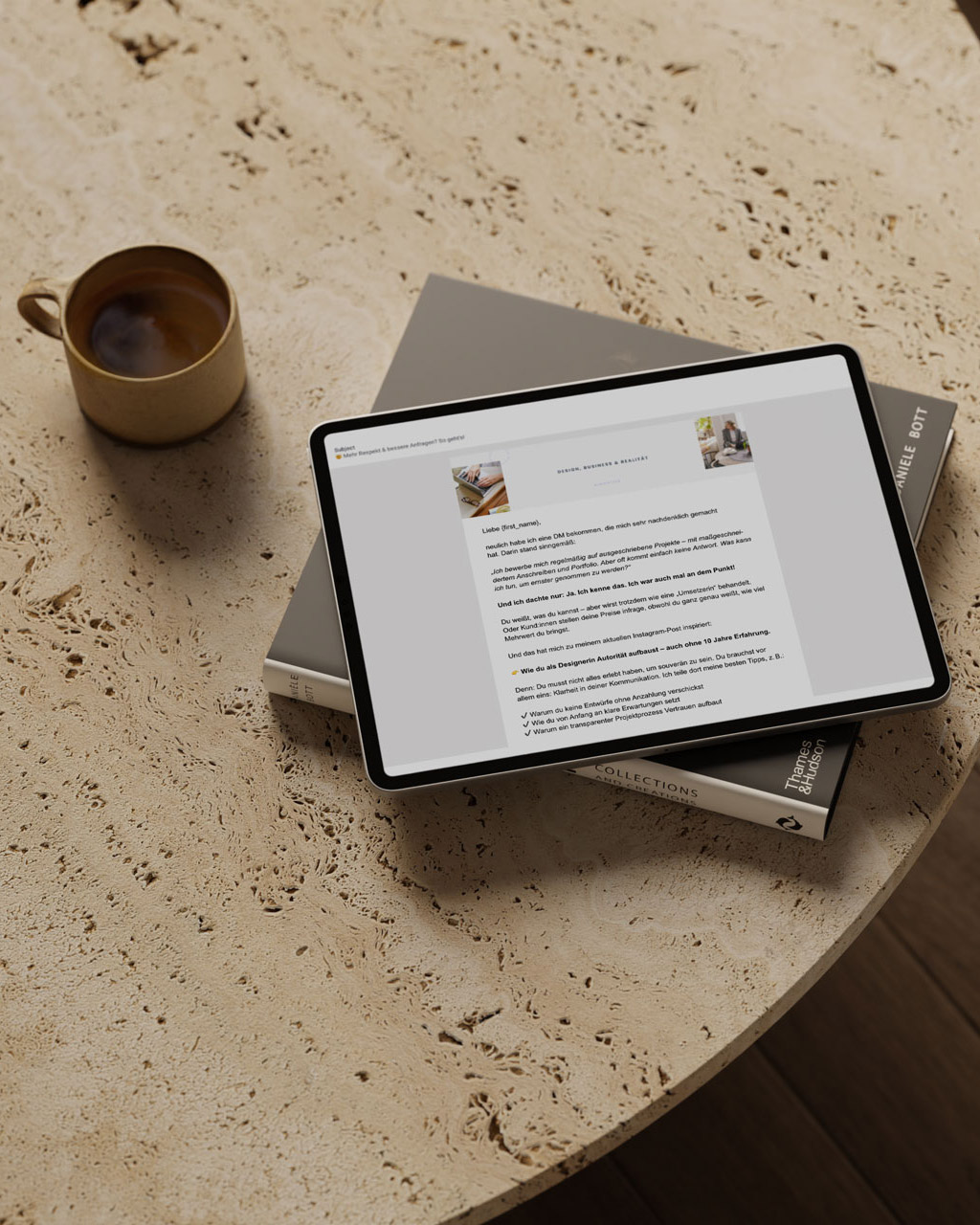 Newsletter für Selbstständige Designer