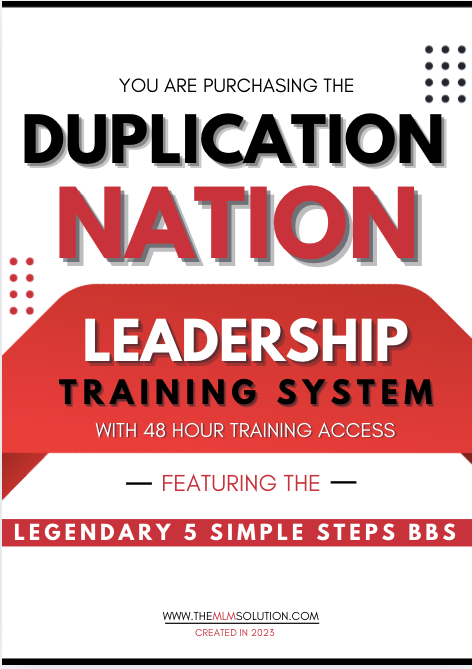 DuplicationNation Leadership Training Promo Image
