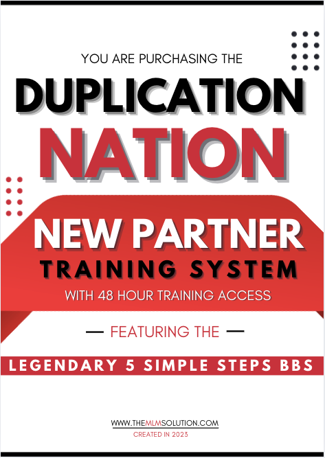 DuplicationNation Training New Partner Promo Image