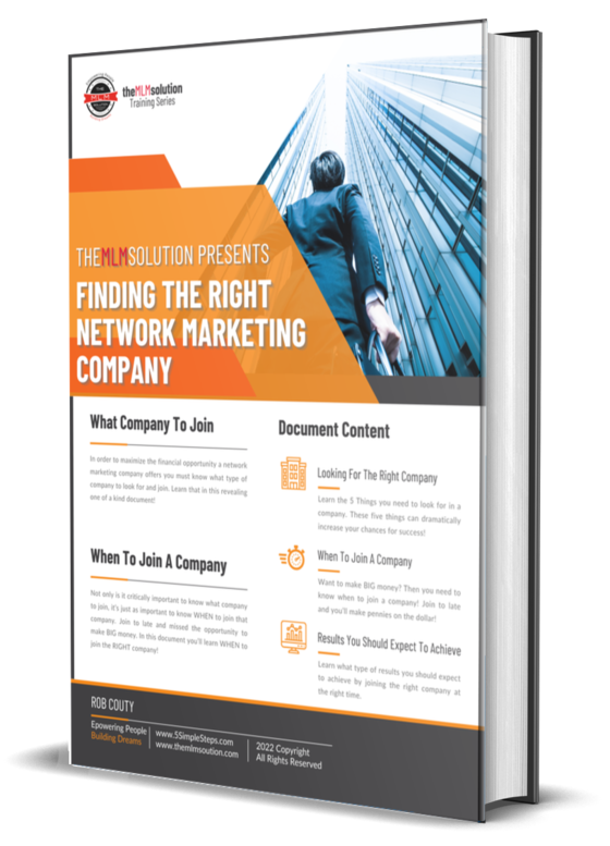 Finding The Right MLM Company