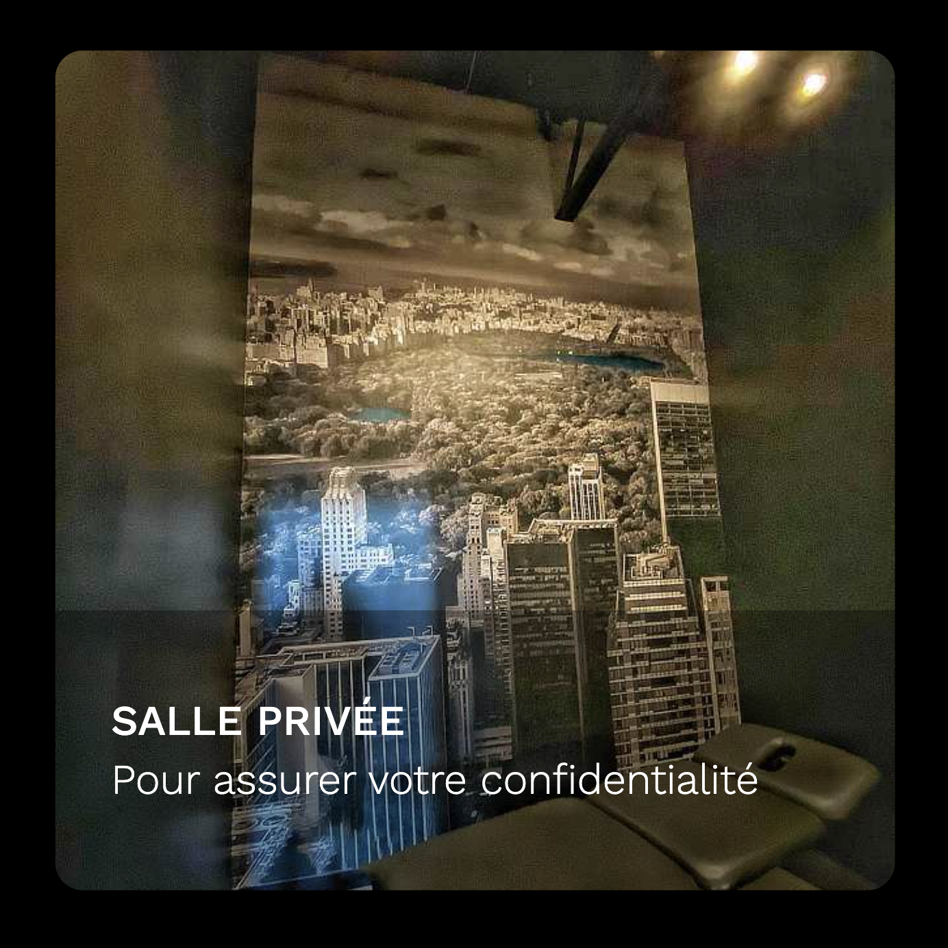 Salle fermée privée