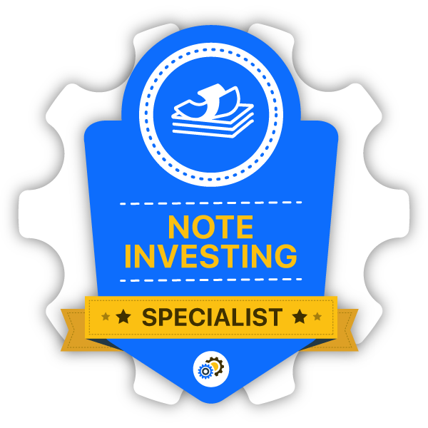 Note Investing Specialist Badge