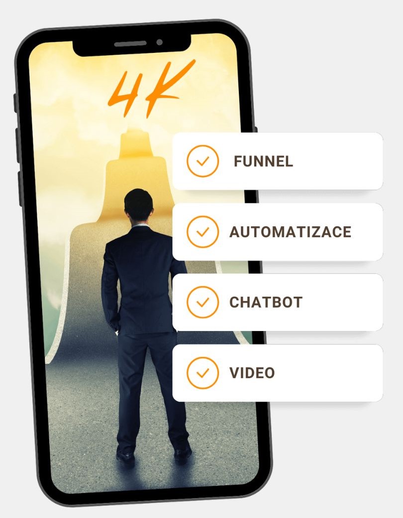 4 kroky k úspěchu. Funnel, automatizace, chatbot, video marketing