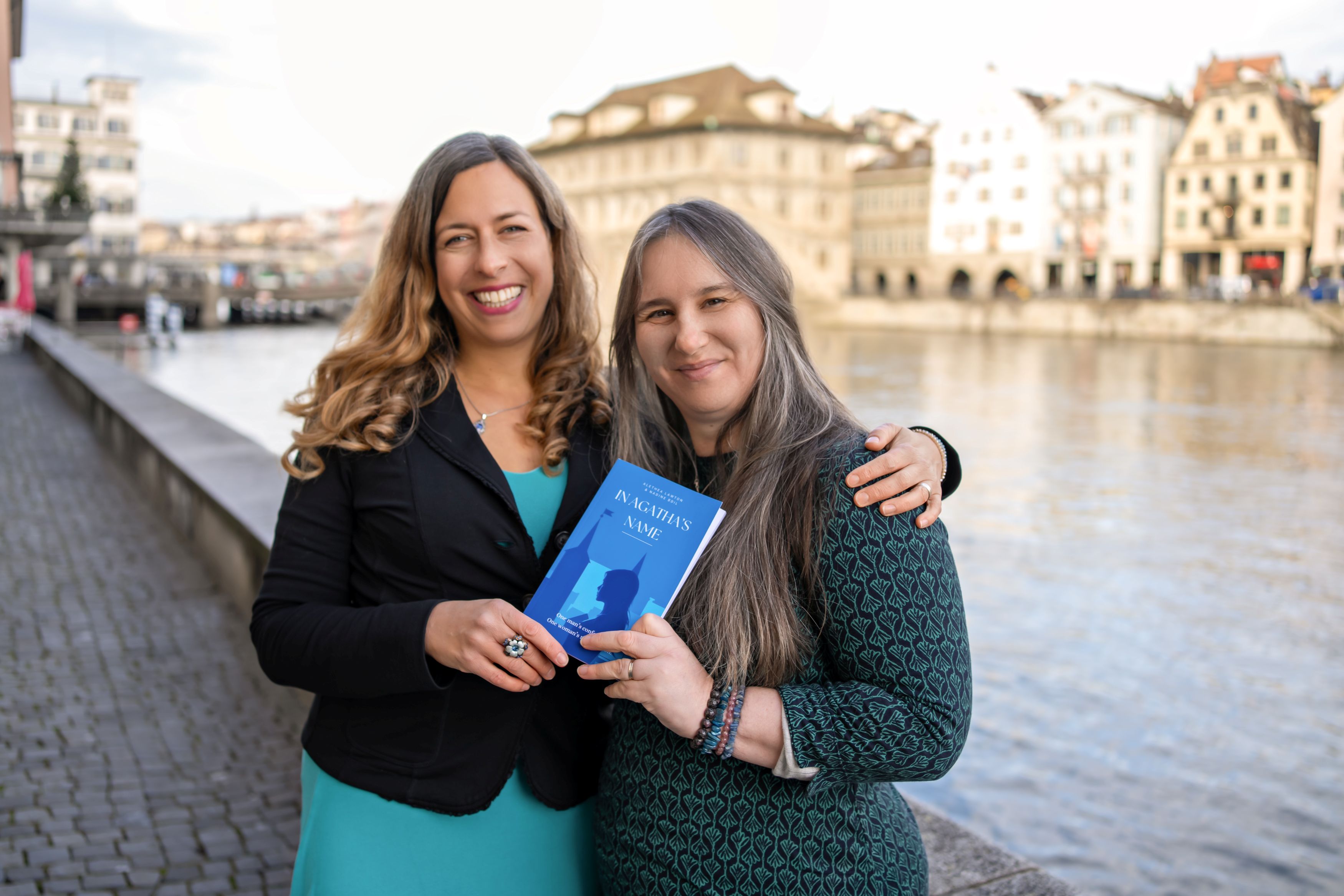 Authors In Agatha's Name Nadine Bdil and Alethea Lawton