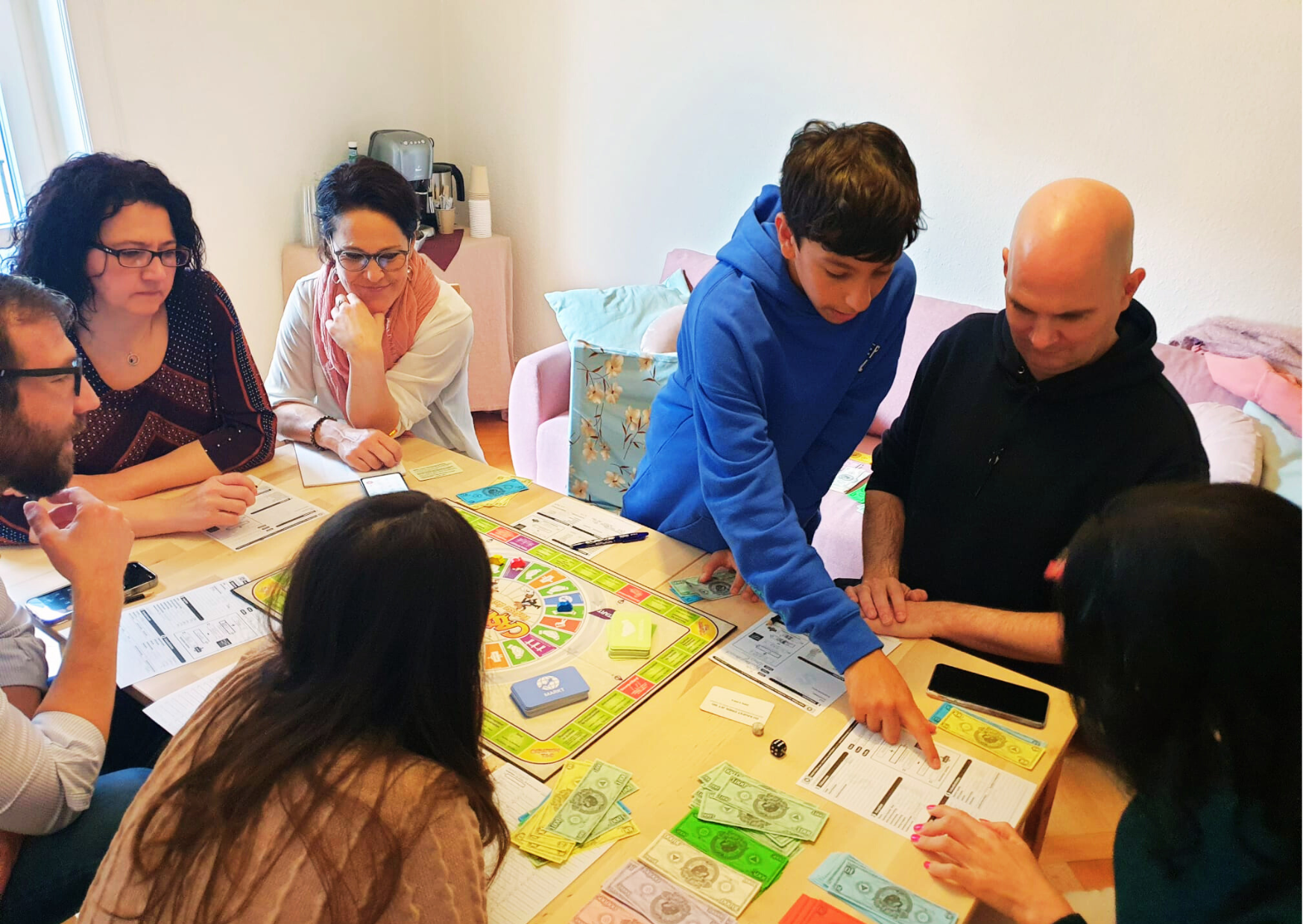 Cashflow spielen im Prosperity Space