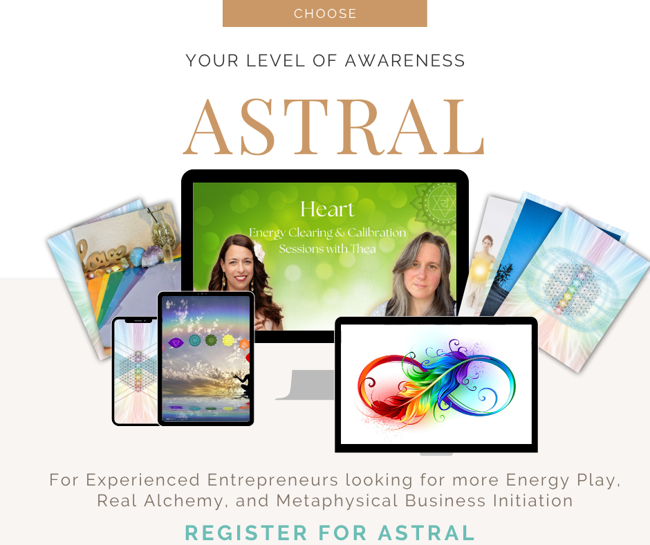 Business Chakra Astral Coaching Nadine Bdil and Thea Faye