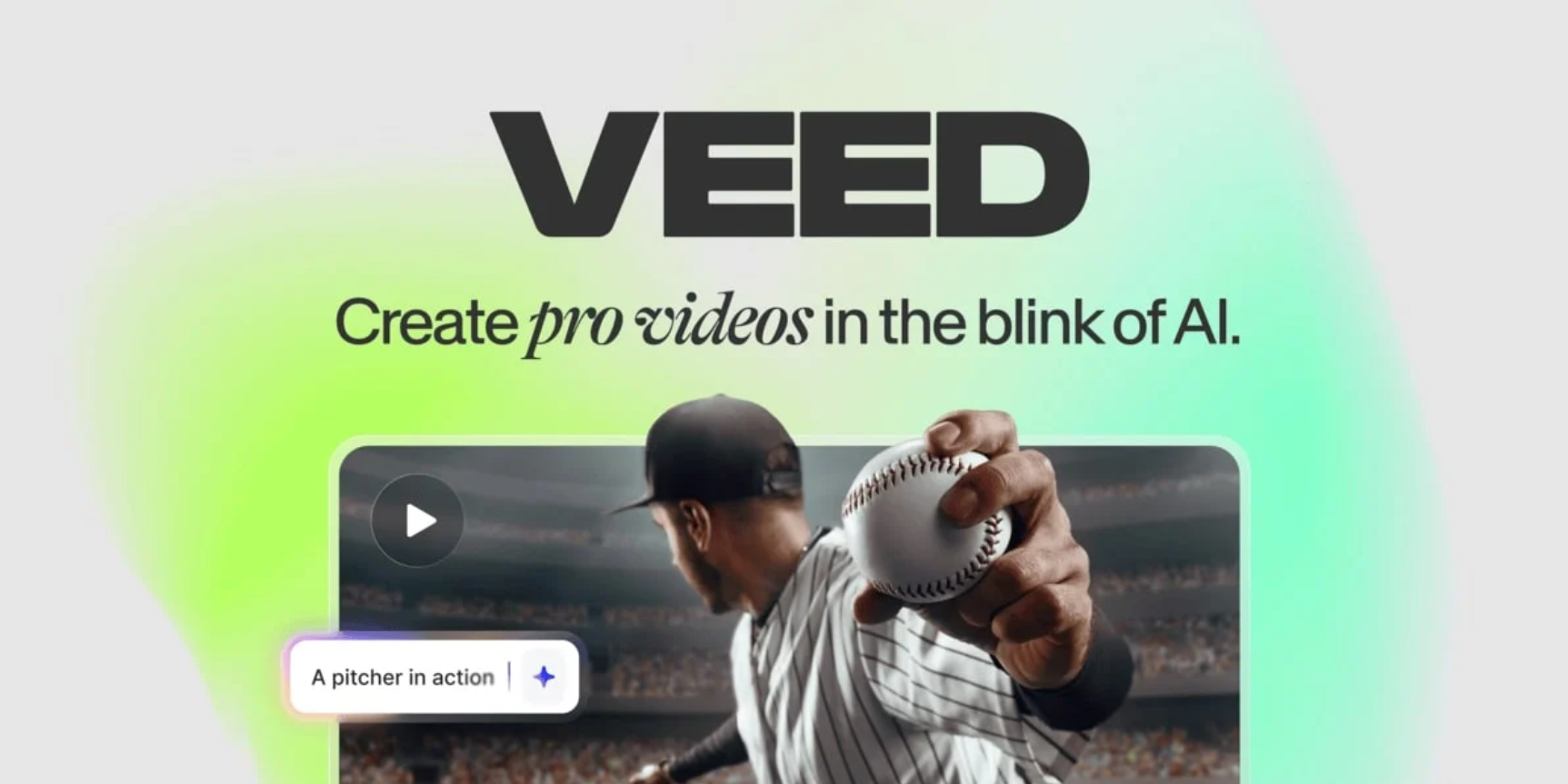 Veed.io AI video editor ,The AI Accelerator