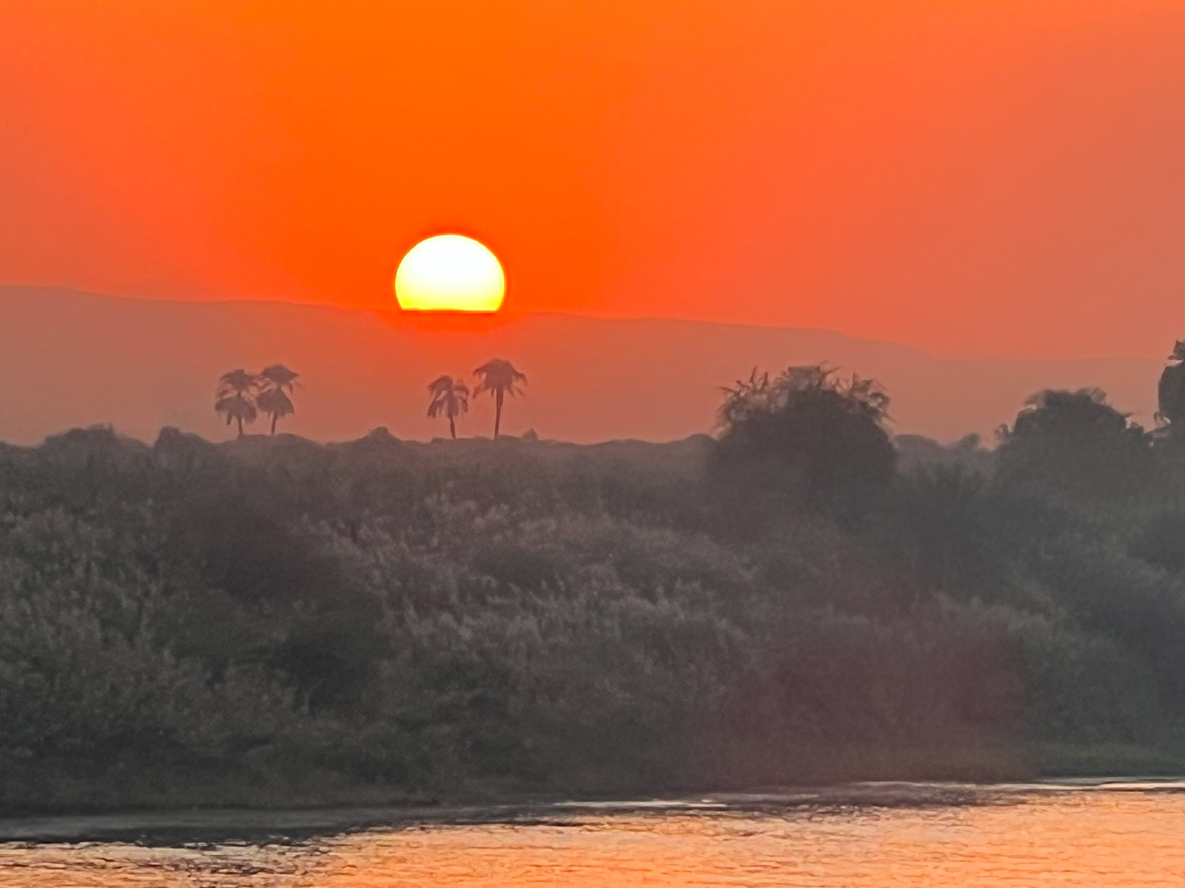 Sunset on the Nile