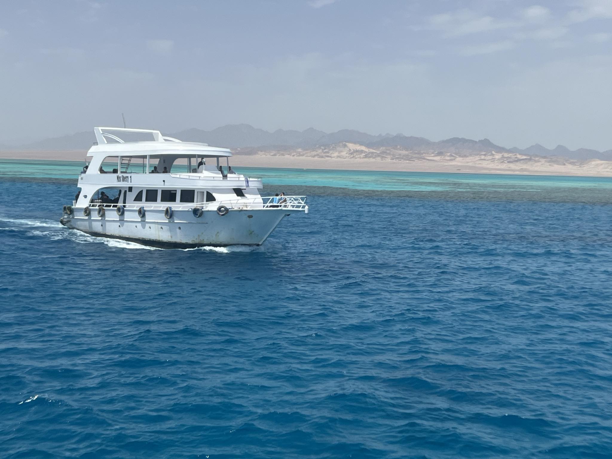 Dive Boat on the Red Sea