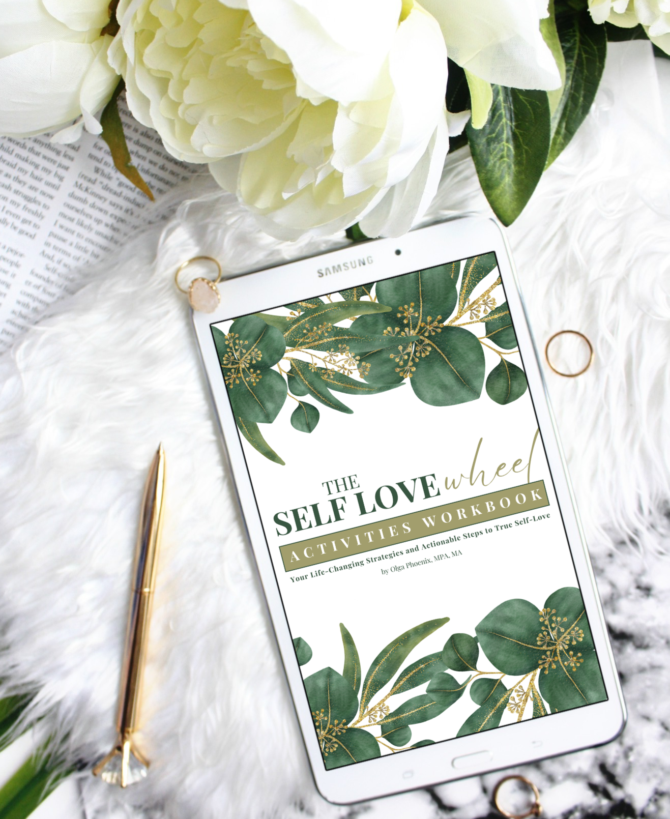 The Self Love Wheel Activities Workbook
