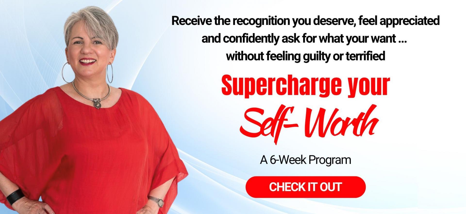Supercharge Your Worth Program by Olimpia Modorcea
