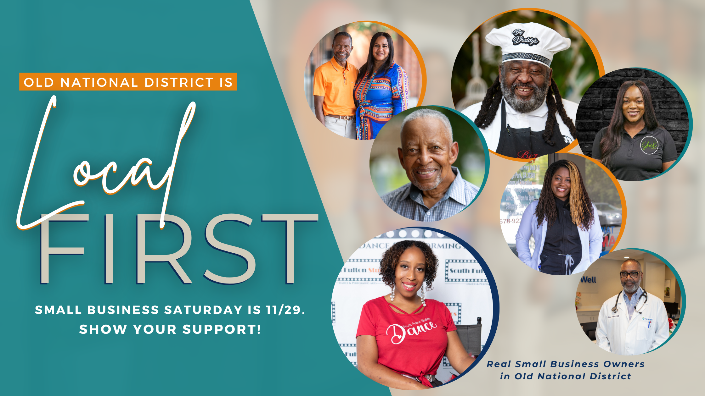 Old National District Shop Local Campaign