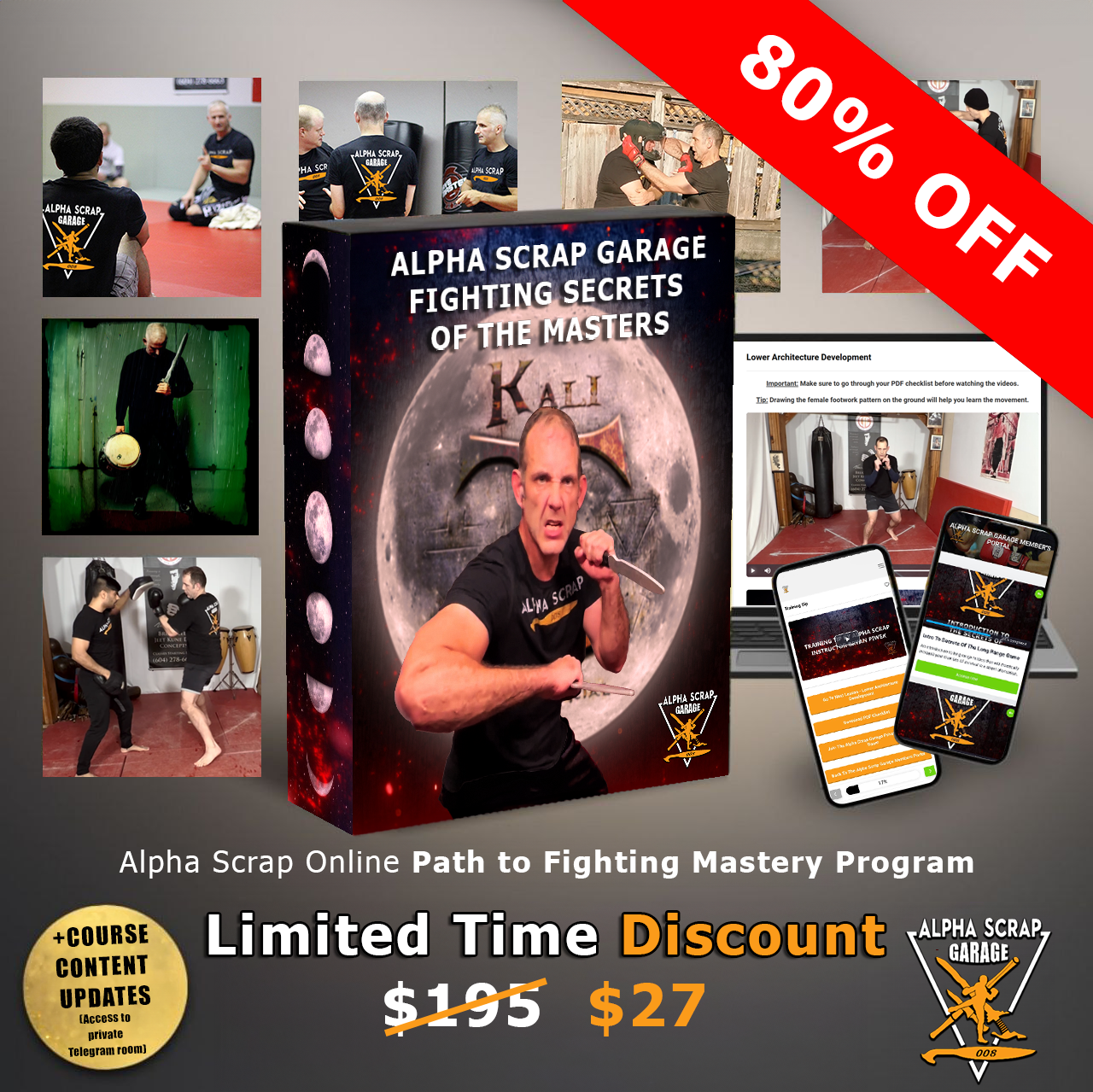 Alpha Scrap Garage Fighting Secrets Of the Masters product image