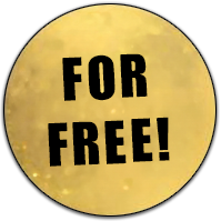 Sticker indicating free product