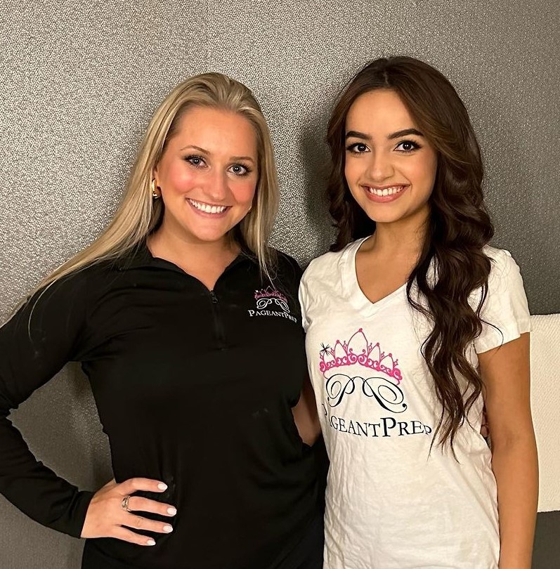 2023 Miss Teen USA with Coach Caitlin